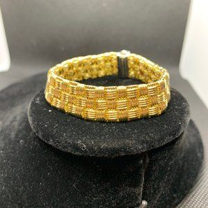 Roberto Coin Appassionata 3 Row 18K Gold Bracelet